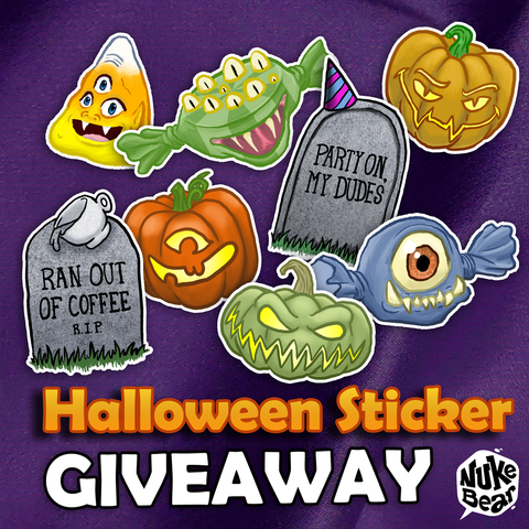 Halloween Sticker Giveaway!