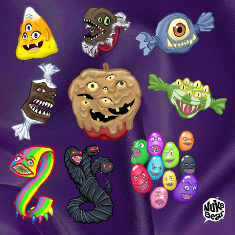 Candy Mimics Sticker Pack