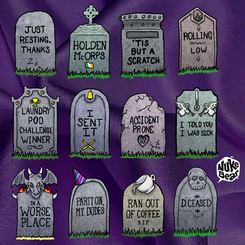 Tombstones Sticker Pack